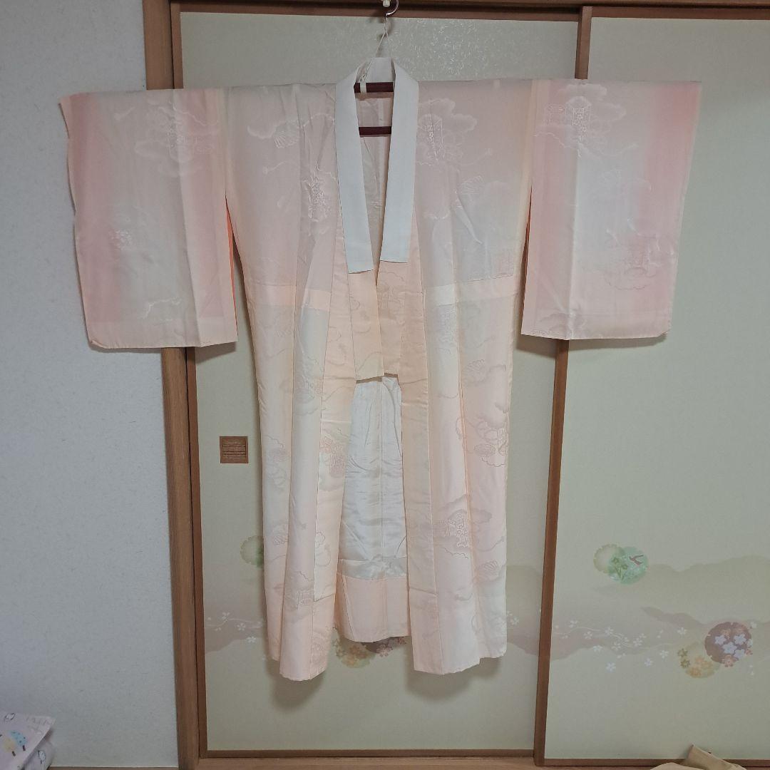 mac!　訪問着フルセット+正絹長襦袢　パールトーン加工