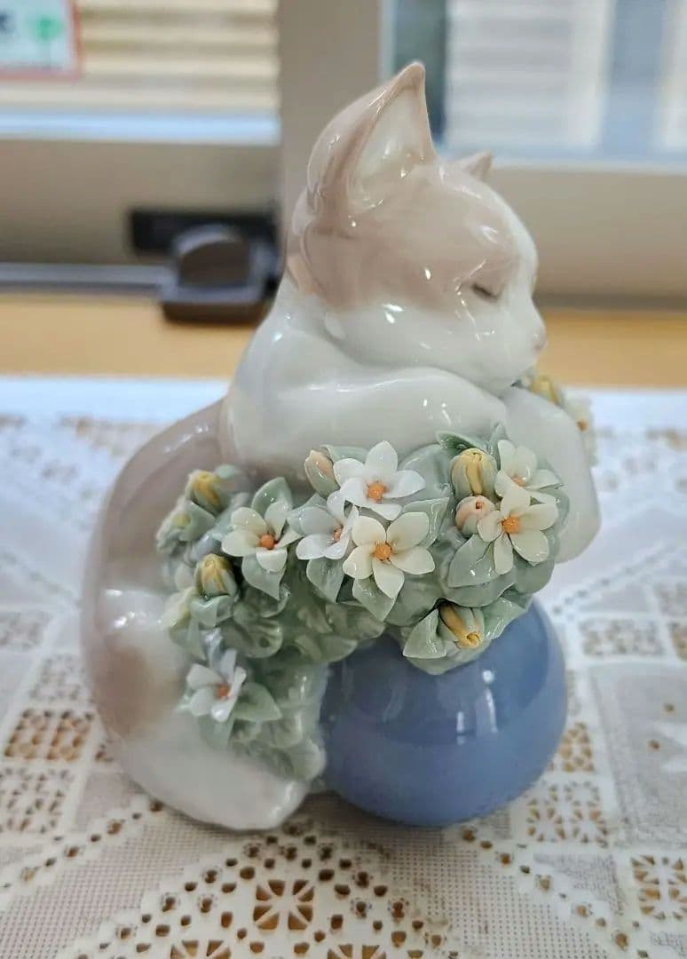 極美品 LLADRO リヤドロ お昼寝の場所