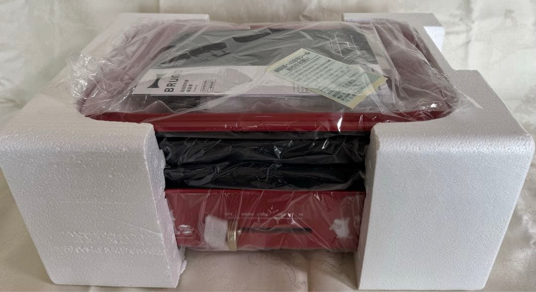 ブルーノBRUNO　ムーミン　コンパクトホットプレート BOE021 レッド