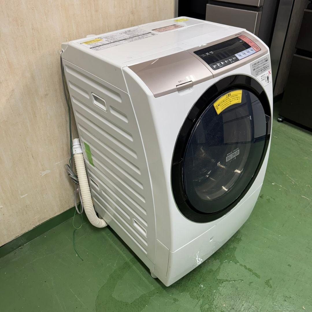 209 ドラム式洗濯機　大容量11キロ　乾燥6キロ　美品　左開き　半年保証　格安