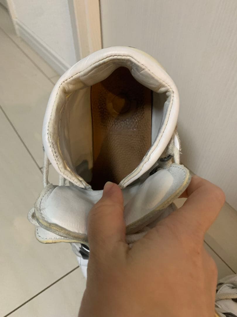 NEW ROCK 厚底ホワイトスニーカー