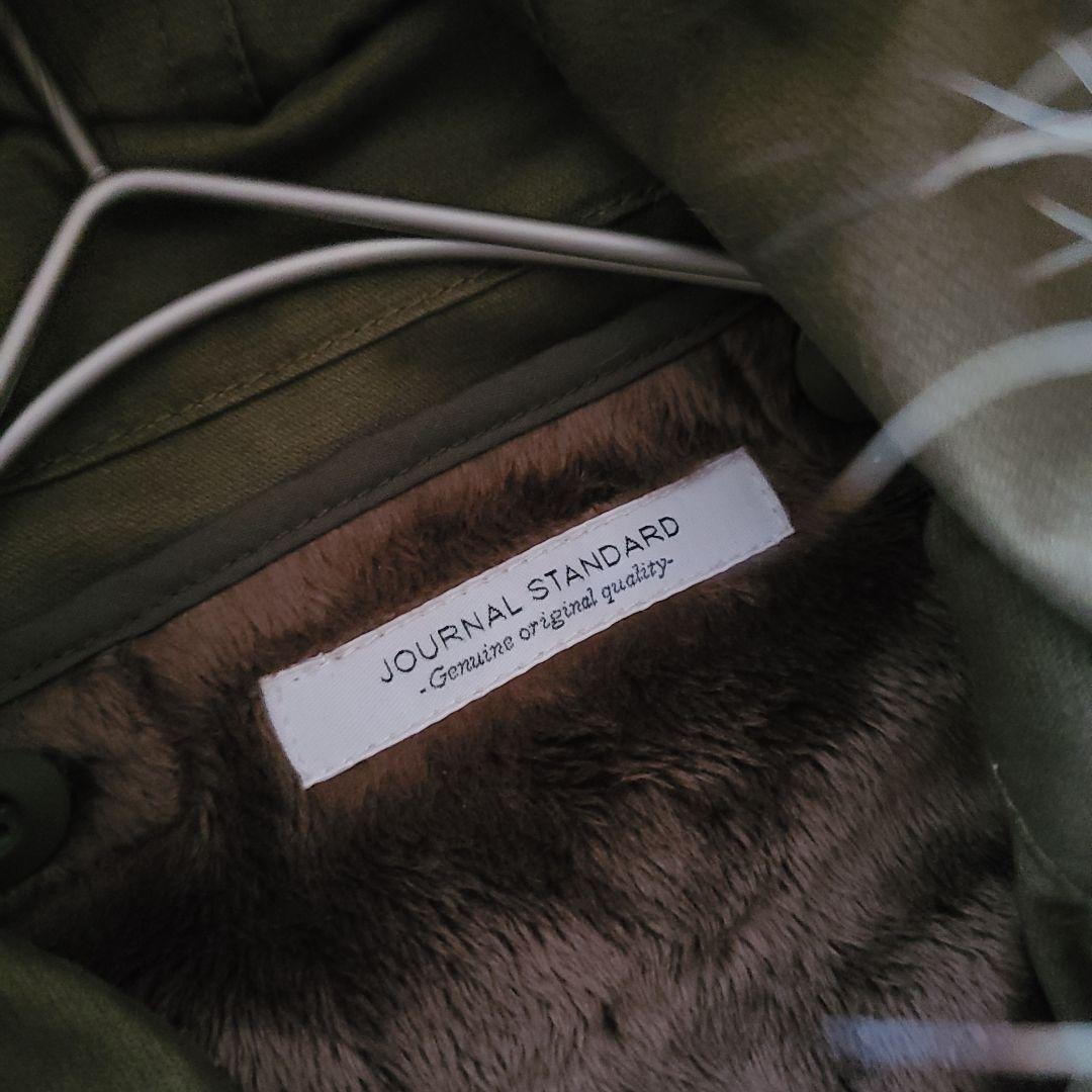 JOURNAL STANDARD ライナー付 モッズコート ファー ロング M