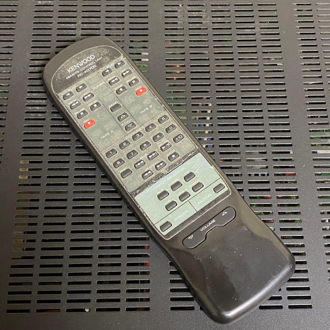 通電確認済み KENWOOD プリメインアンプ KA-7050R リモコン付き