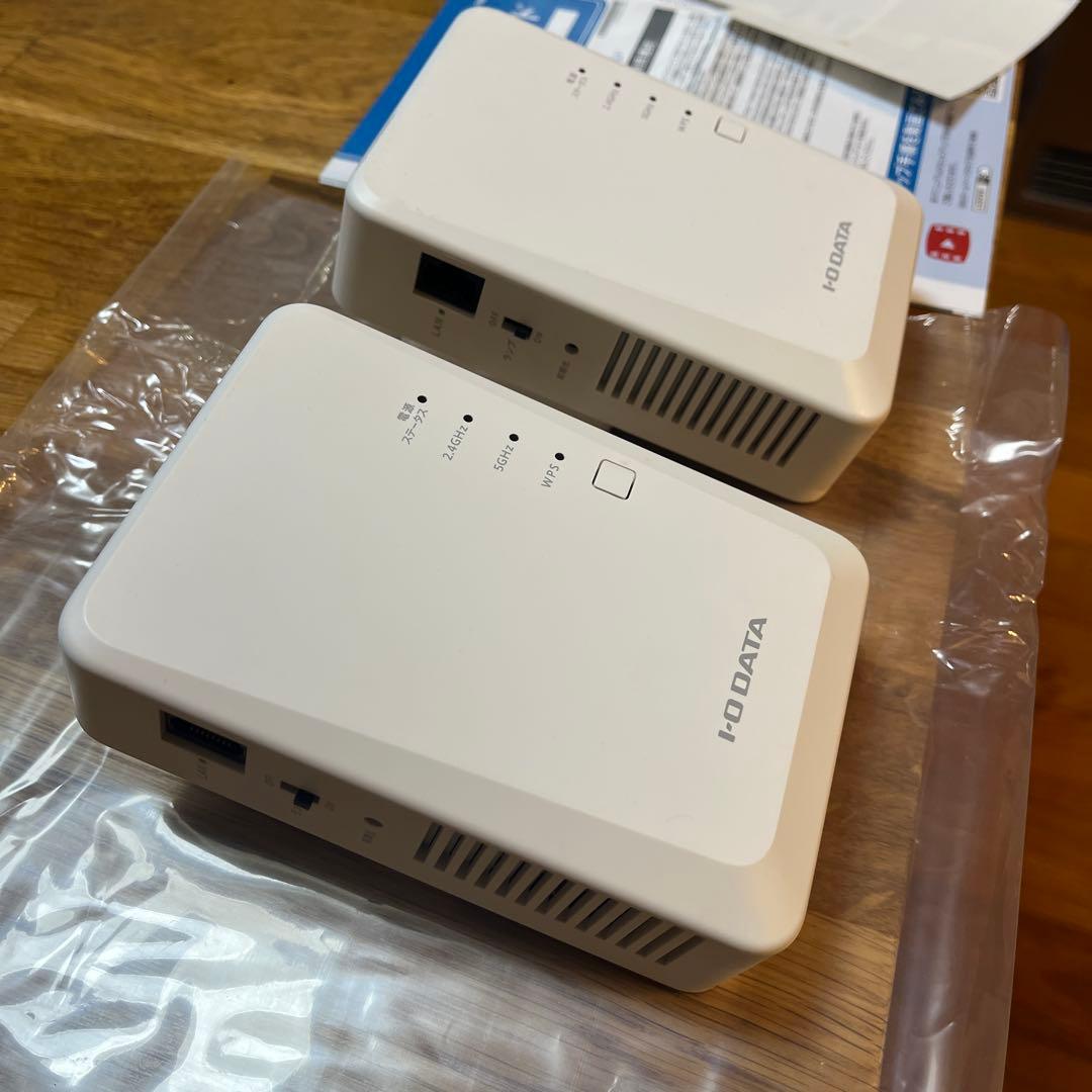 WN-DAX3600QRとWN-DAX1800EXP中継機2台セット