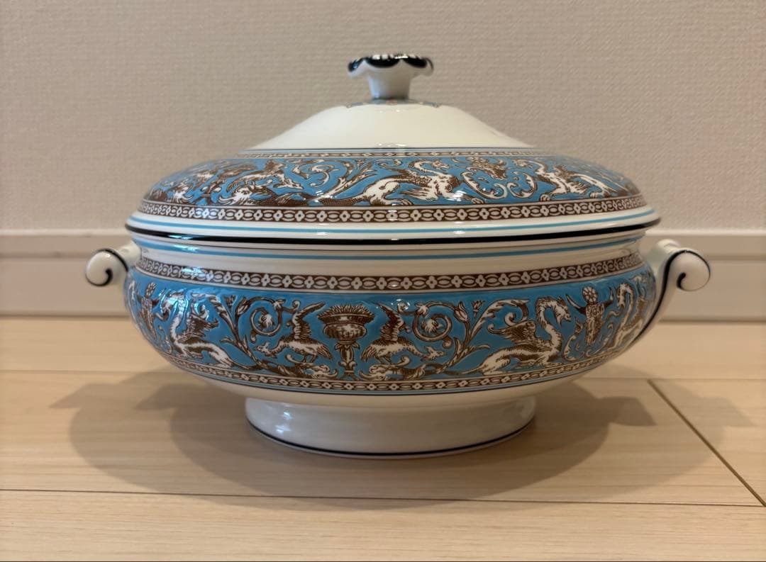  フロレンティーン　ターコイズ　カバードベジタブル