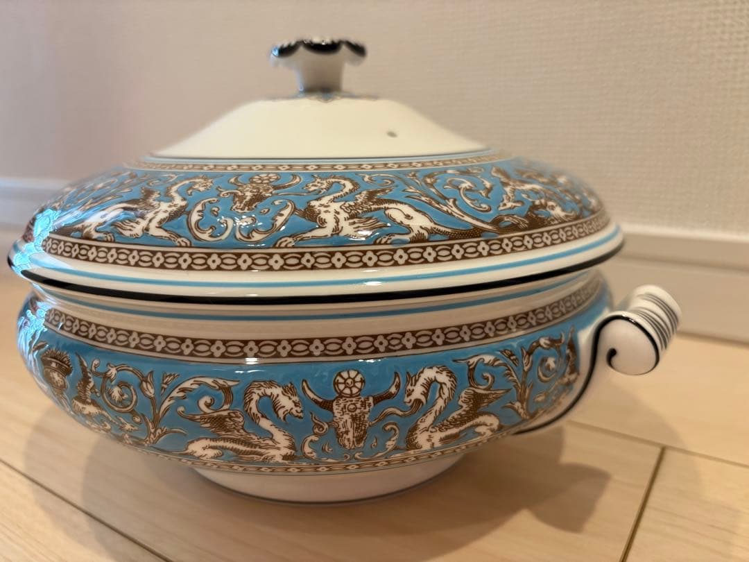  フロレンティーン　ターコイズ　カバードベジタブル