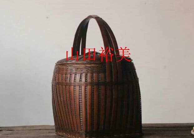 竹編みバッグ 茶道具収納b