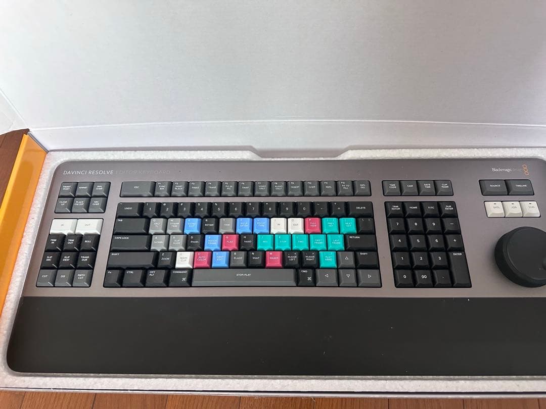 Davinci resolve editor keyboard キーボード