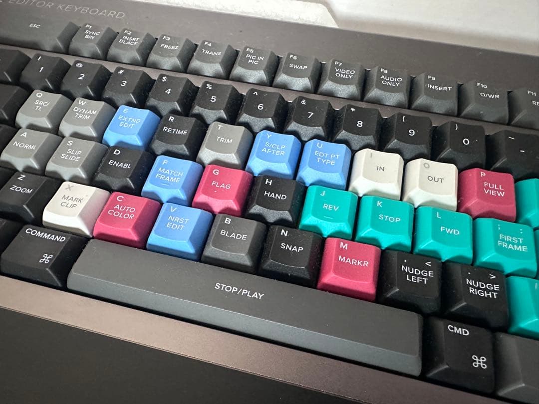 Davinci resolve editor keyboard キーボード