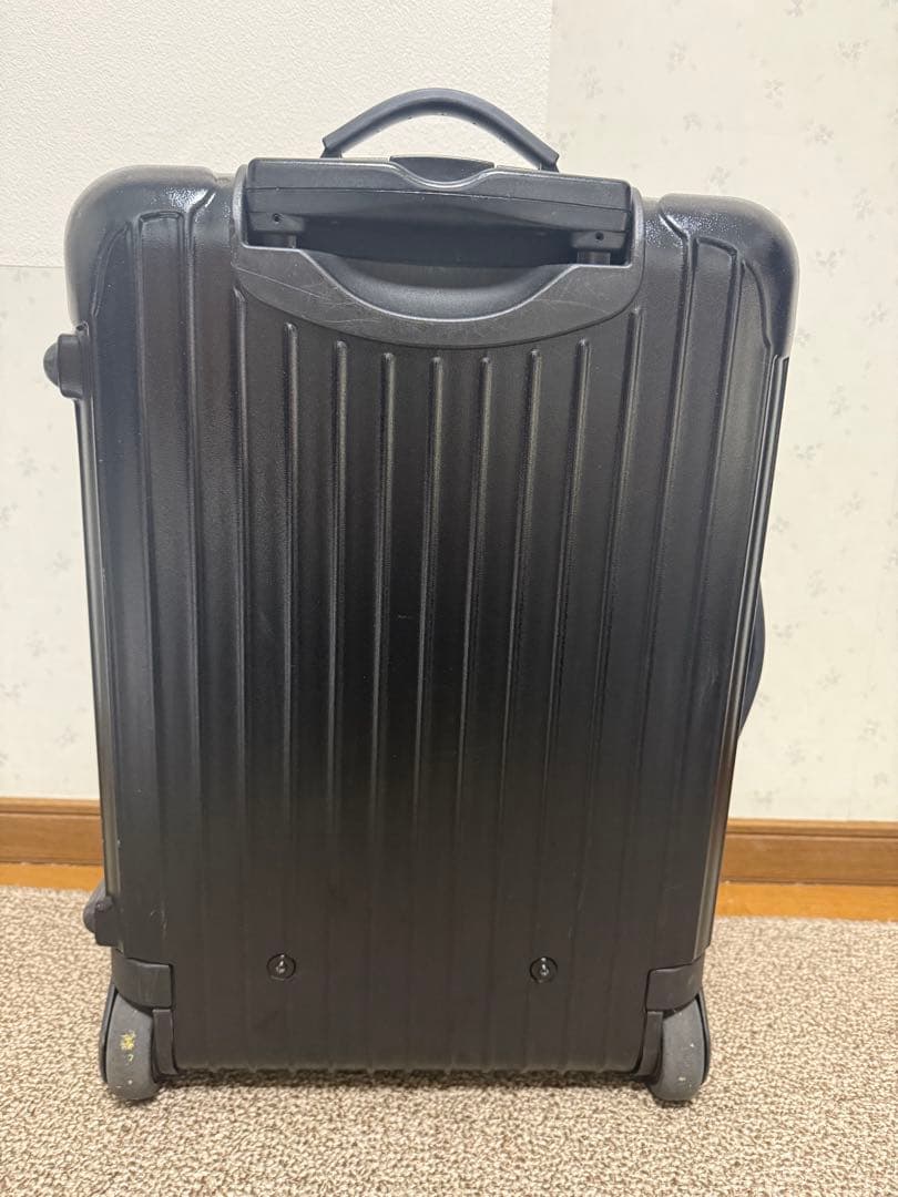 美品RIMOWAリモワsalsaサルサ機内持込キャリーバッグスーツケース黒2輪