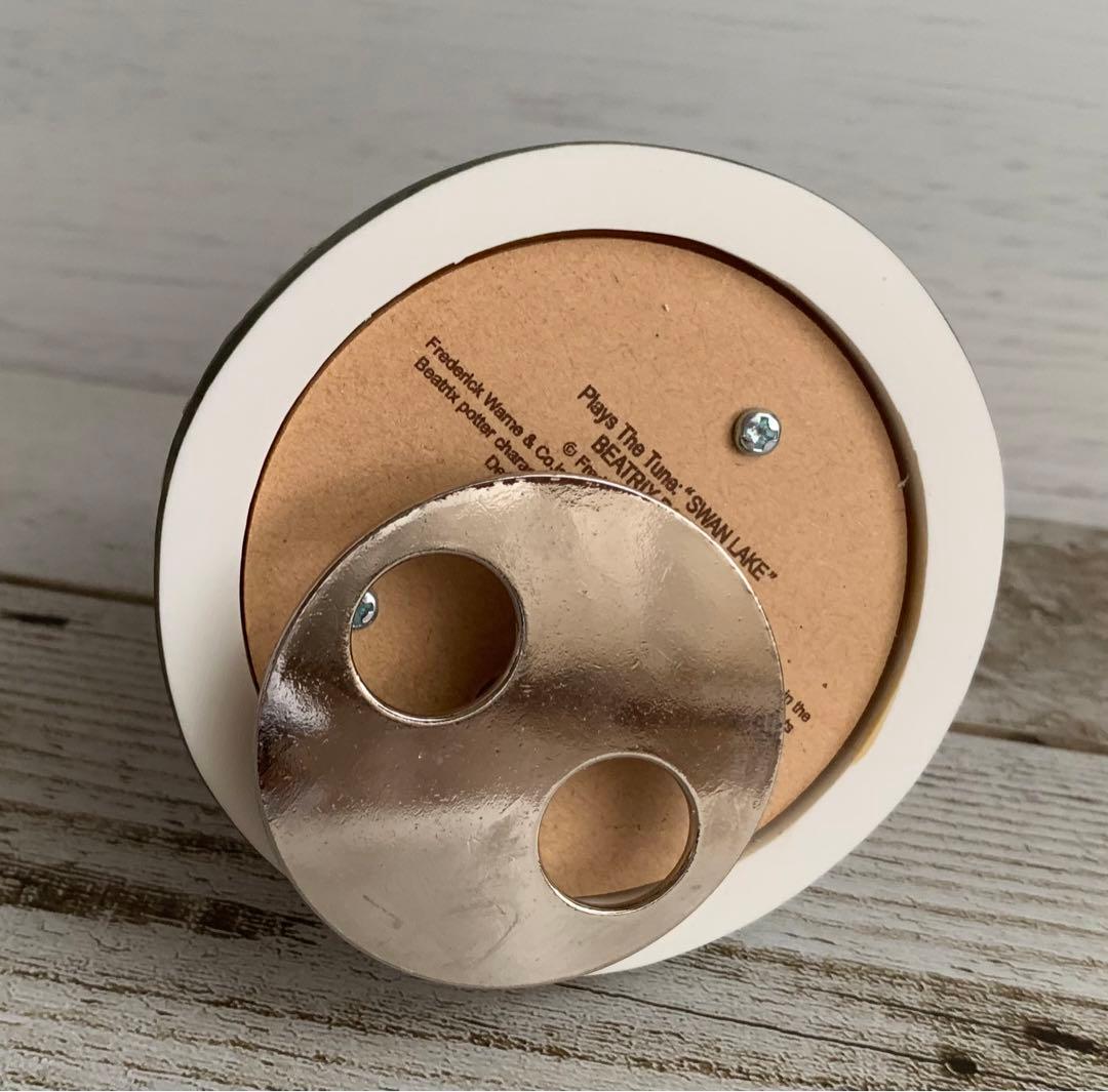 ハンカマンカ オルゴール ピーターラビット ボーダーファインアーツ