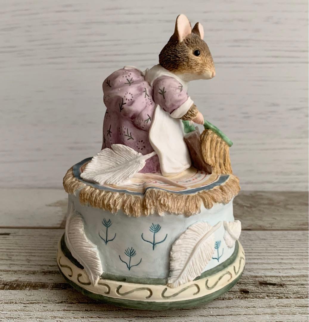 ハンカマンカ オルゴール ピーターラビット ボーダーファインアーツ