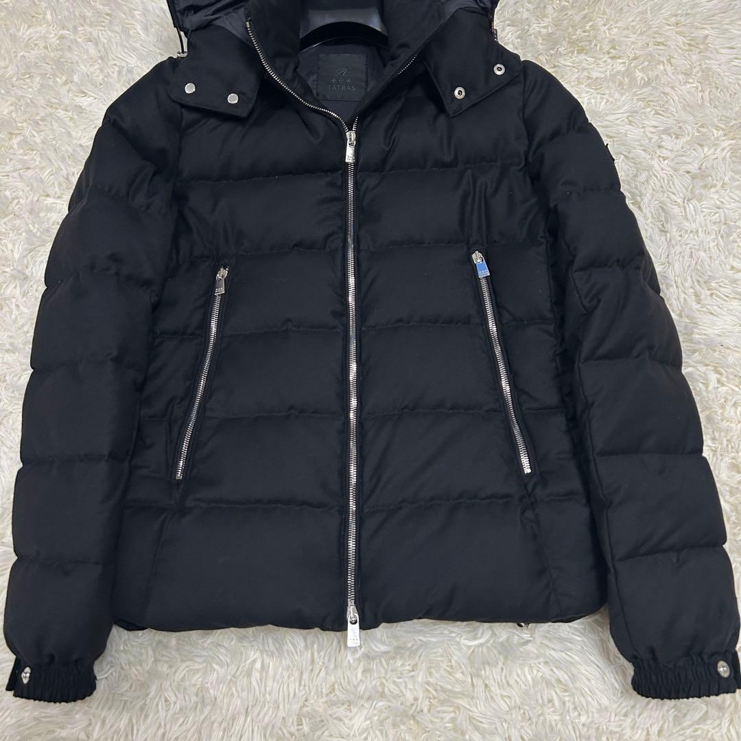【未使用級】タトラス ドミツィアーノ ダウンジャケット ハンガー付 黒 02 M