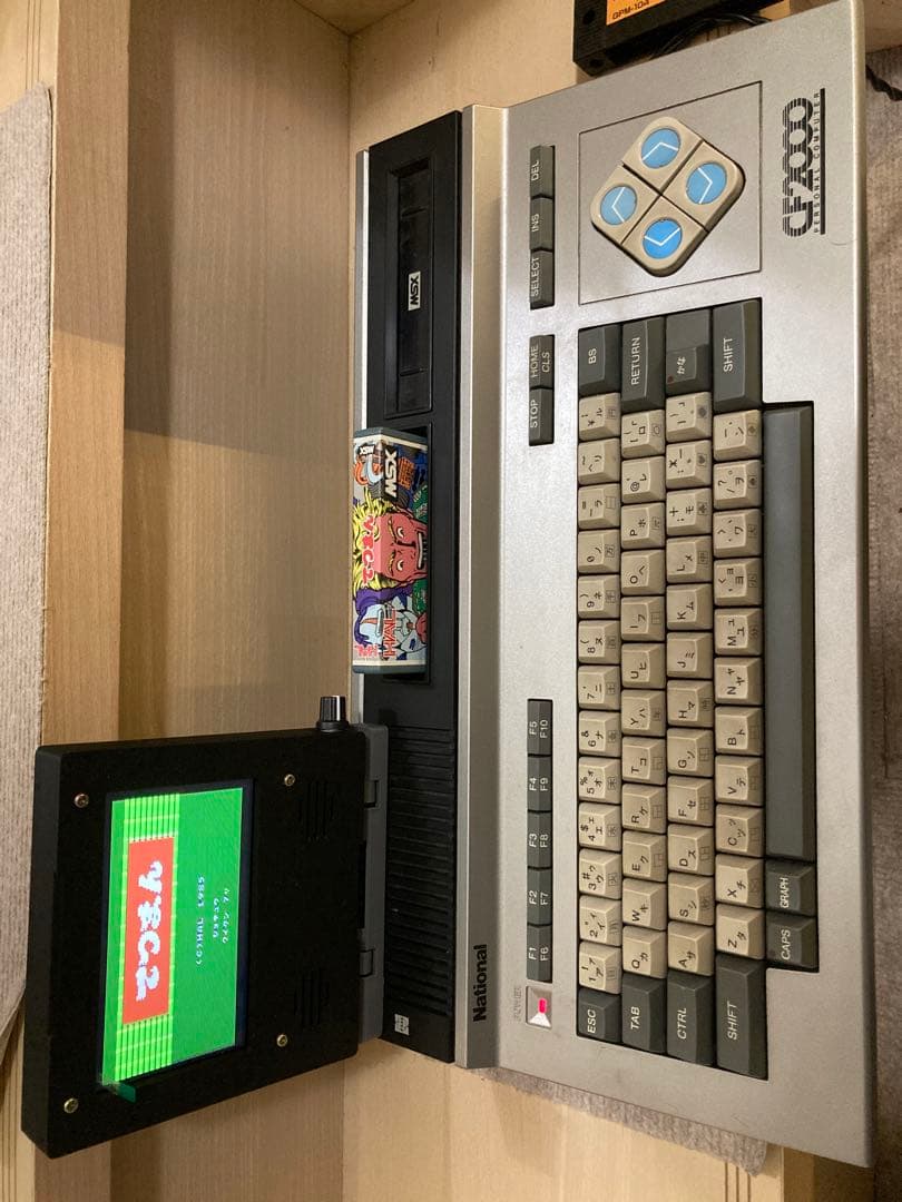 MSX CF-2000 ナショナル LT化　TFT液晶,スピーカー搭載