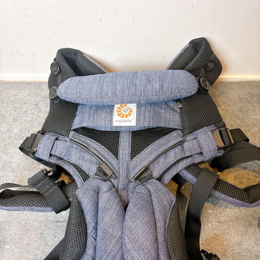 【極美品】 エルゴベビー 抱っこ紐 オムニ360 クールエア メッシュ