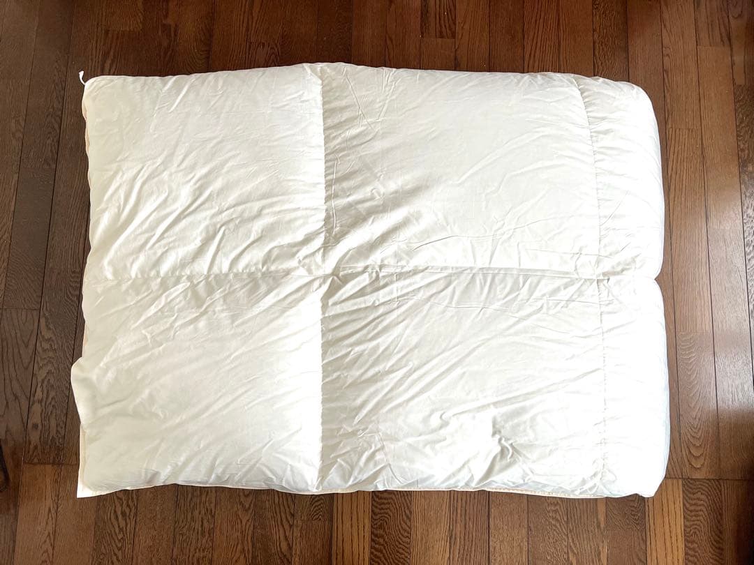 【美品】ニトリ　羽毛布団　 ホワイトダックダウン93% 掛け布団 シングル