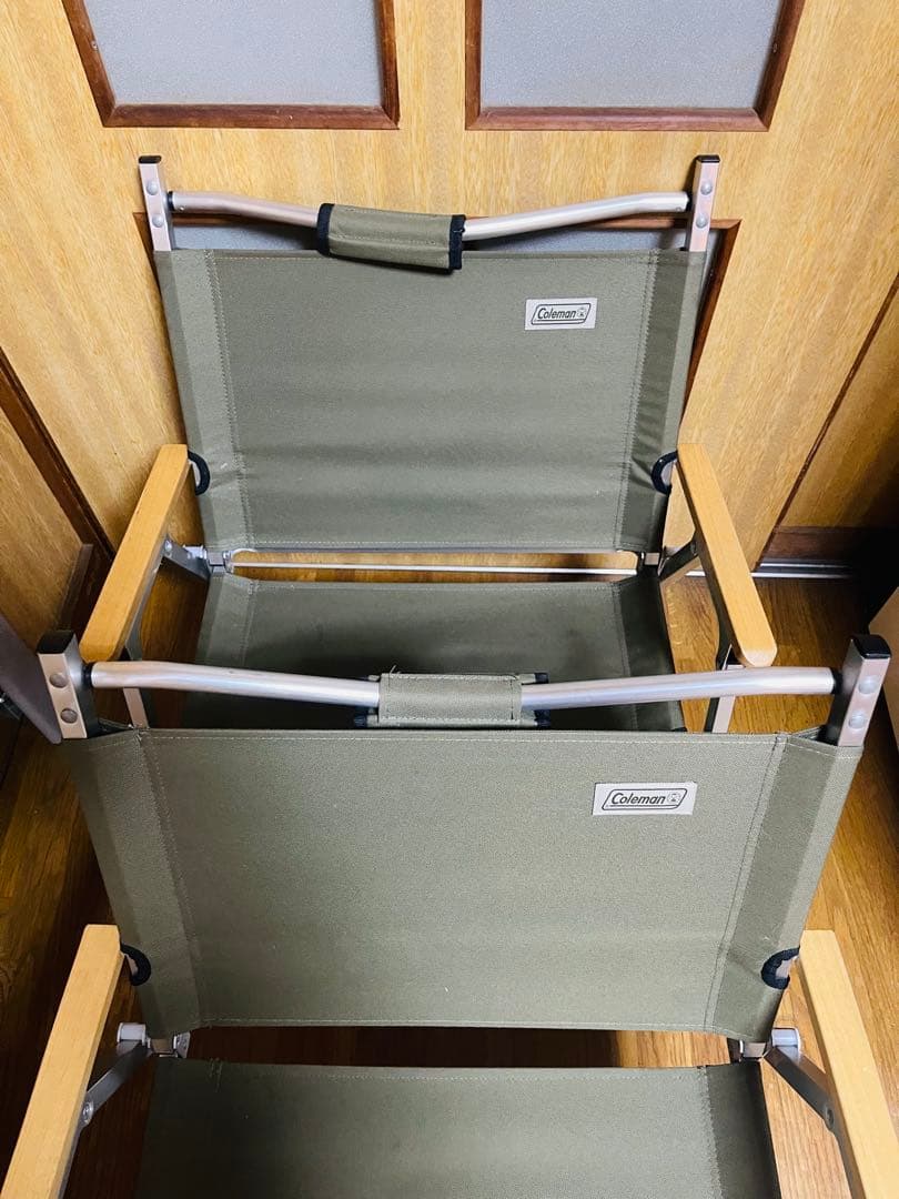 コールマン折りたたみチェア 2脚セット