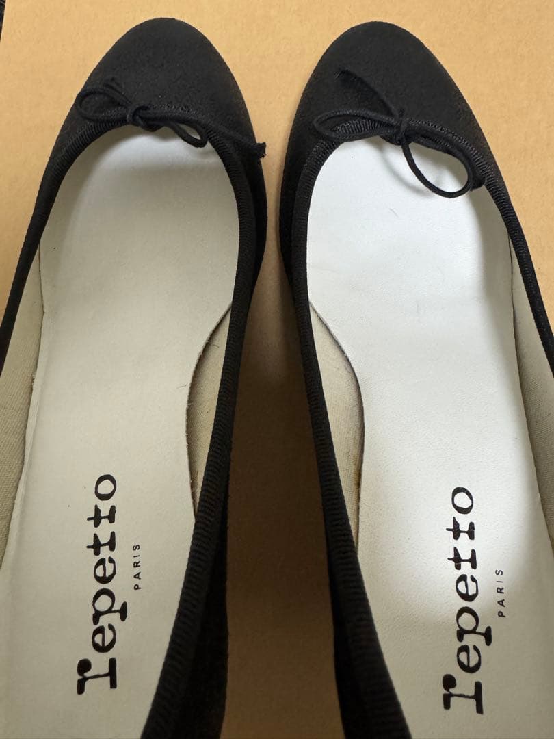レペットRepetto ブラック バレエシューズ 37.5