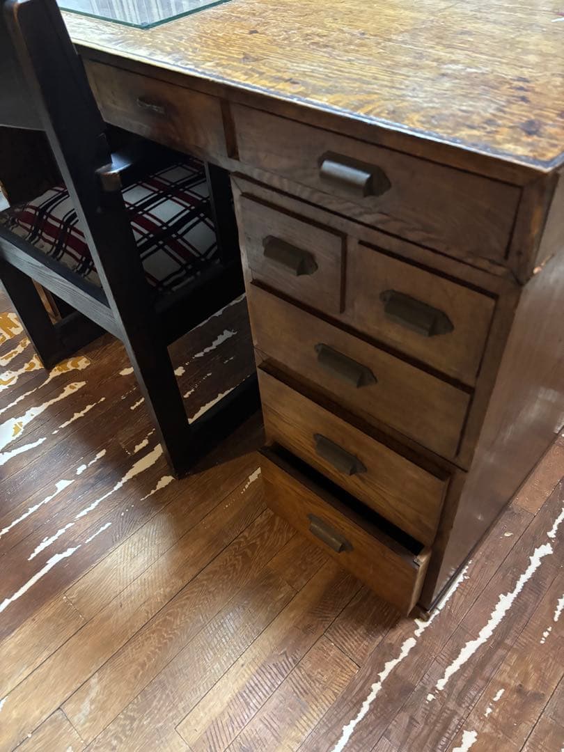 昭和レトロ　85年前のデスク