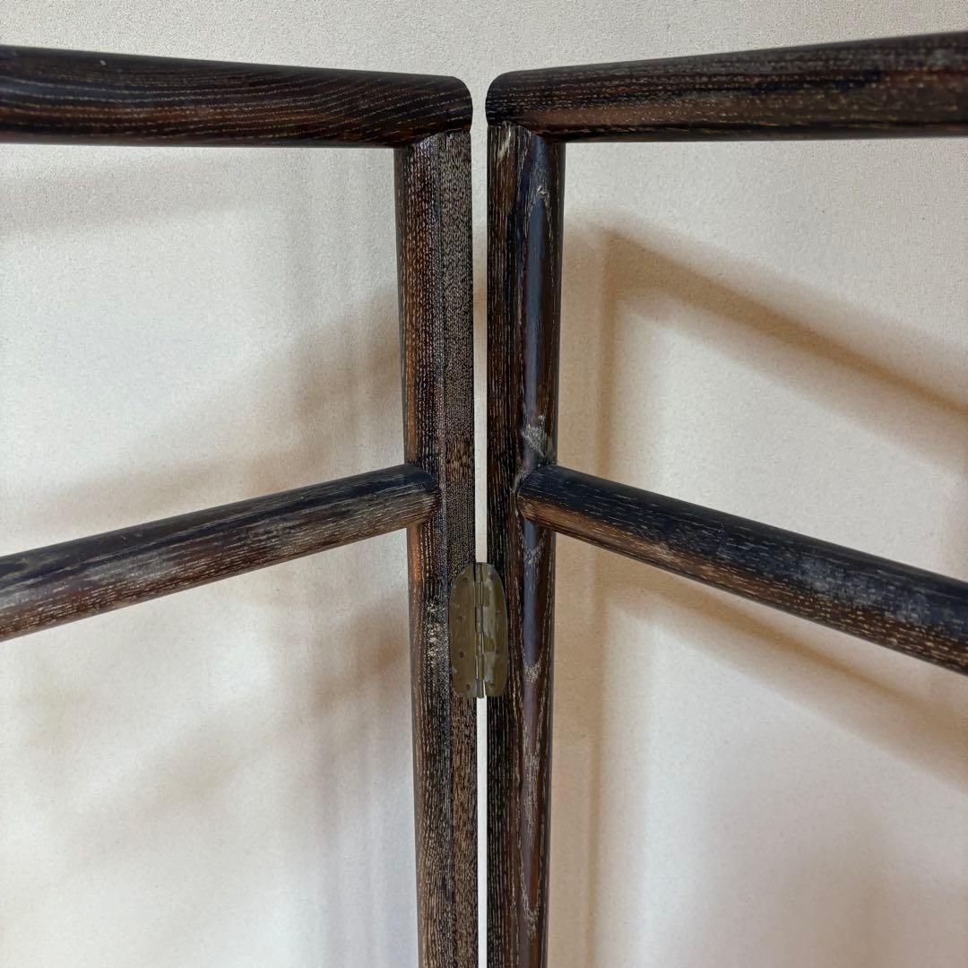 希少6　衣桁　衣紋掛け　骨董　木製　アンティーク　昭和レトロ　着物　日本