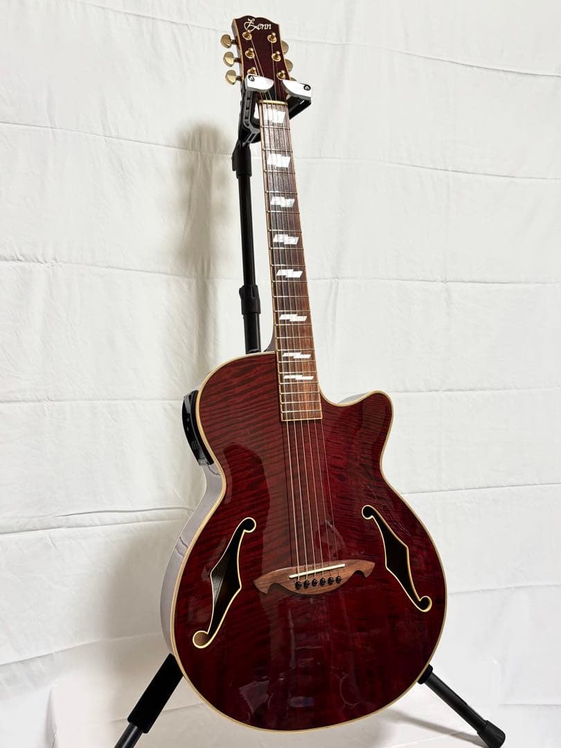 【新品弦張替済】Zenn エレアコ ZF33CE fホール グローバーペグ