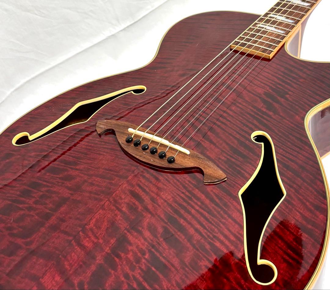 【新品弦張替済】Zenn エレアコ ZF33CE fホール グローバーペグ