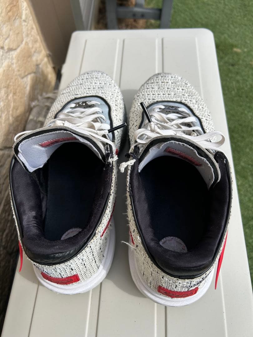 Nike LeBron 20 バスケットボールシューズ ホワイト/ゴールド