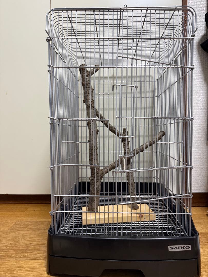 鳥かご、止まり木+〜