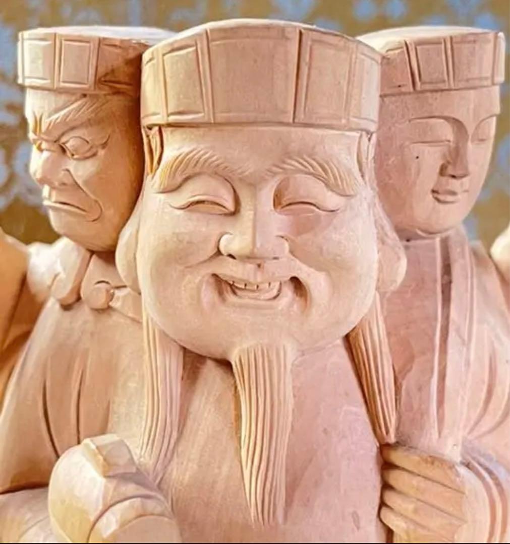 美品　比叡山　三面大黒天