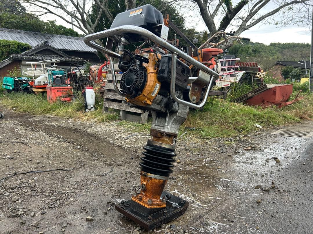 宮崎　明和　ランマー タンピング RTc-65 転圧機 タンパランマー 動画あり