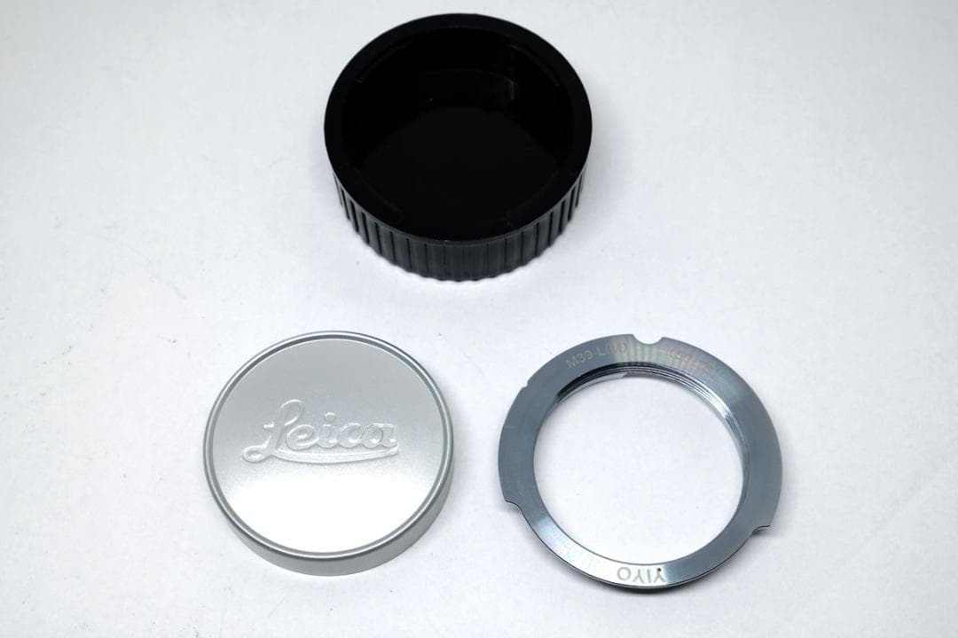 Leitz Summitar 5cm f2 L39マウント L/Mリング付