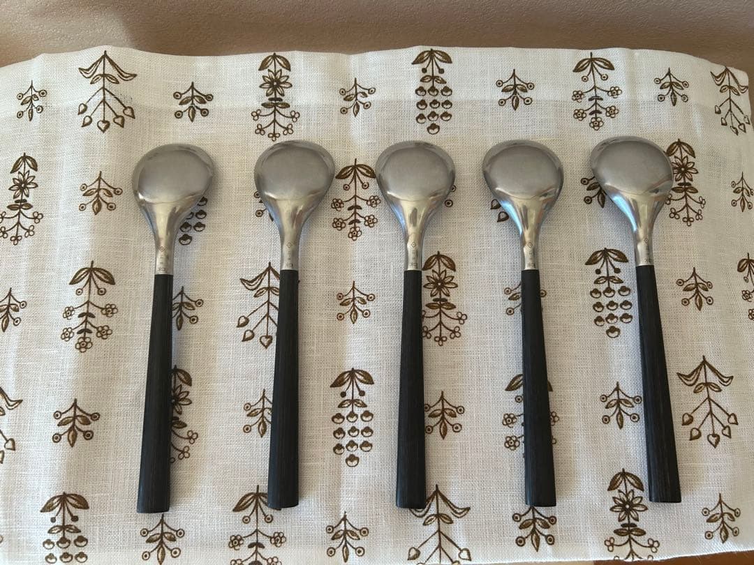 柳宗理 SORI YANAGI 黒柄カトラリー