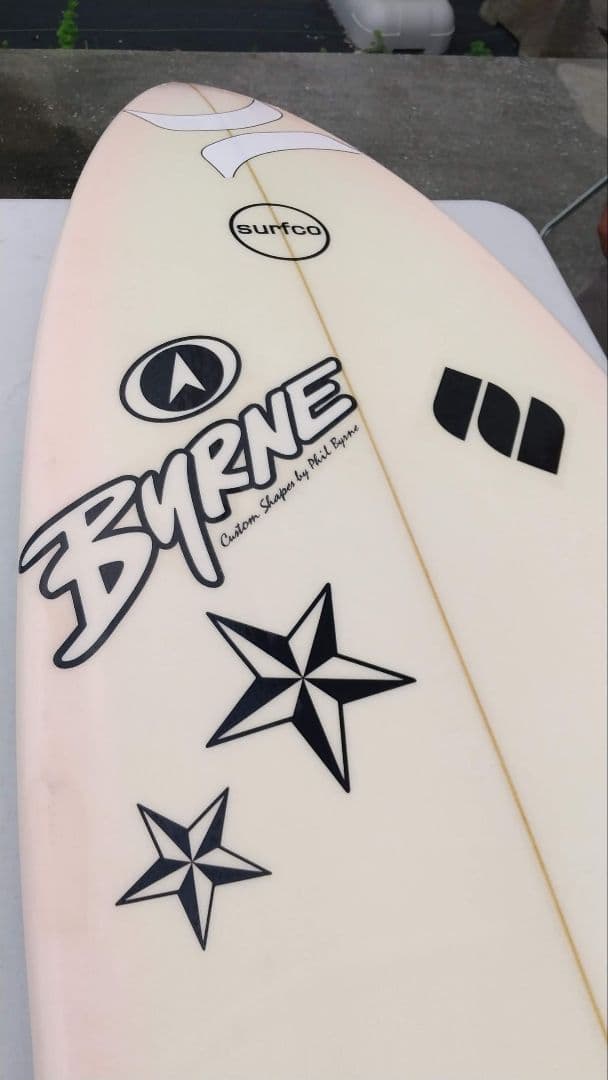 BYRNE ショートボード カスタムシェイプ