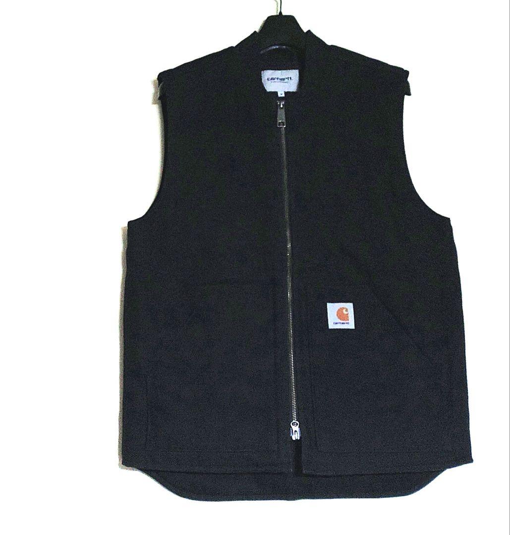 ✨今日だけ価格✨❐Carhartt WIP ダックベスト 【黒 】USED