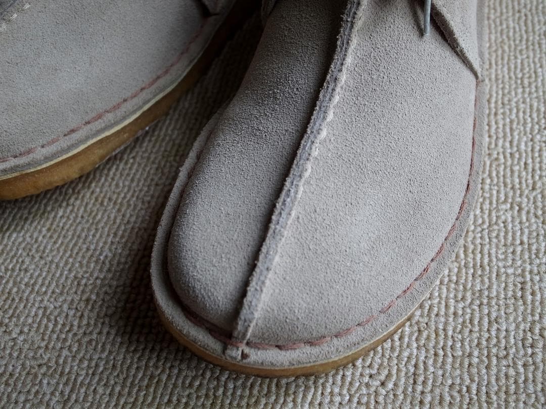 【新品】クラークス デザートトレック UK7.5 サンドスエード