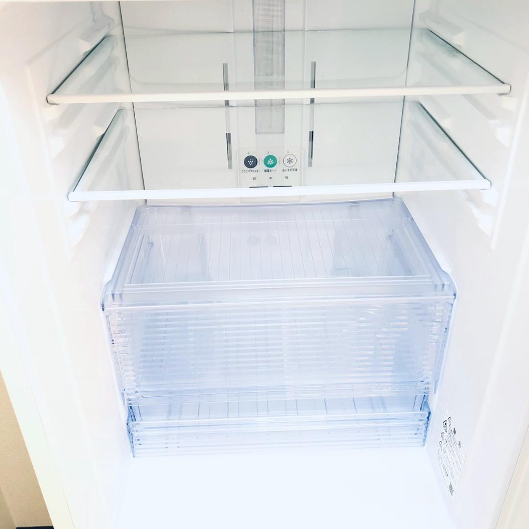 【美品】シャープ 冷蔵庫 ホワイト SJ-PD28F-W 2020年製