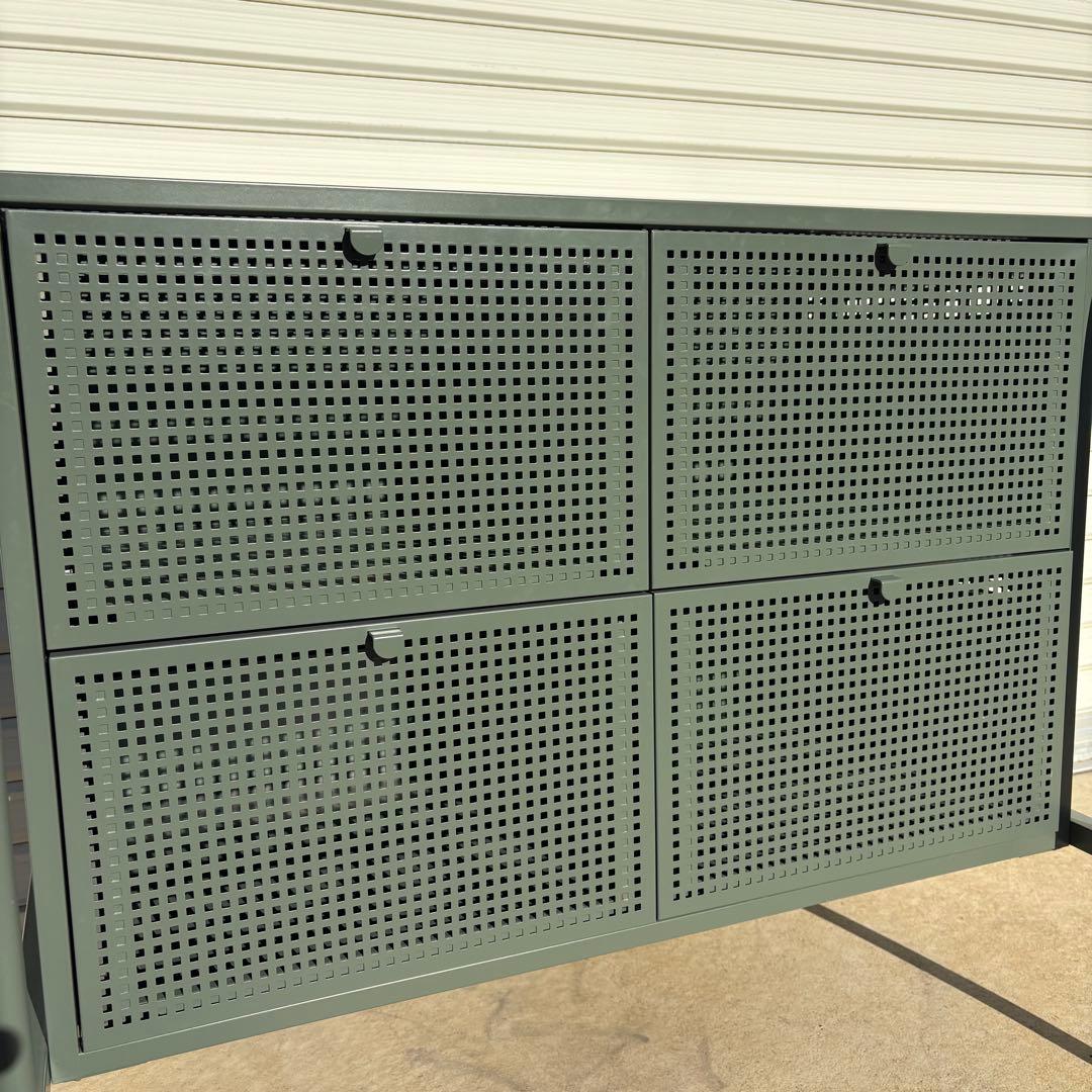 IKEA NIKKEBY ニッケビー スチールラック ワゴン 廃番 イケア