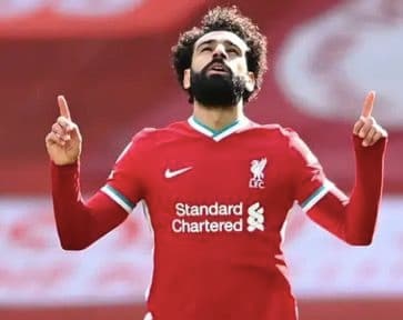 【美品】リバプール サラー 20/21 プレミアユニフォーム Sサイズ