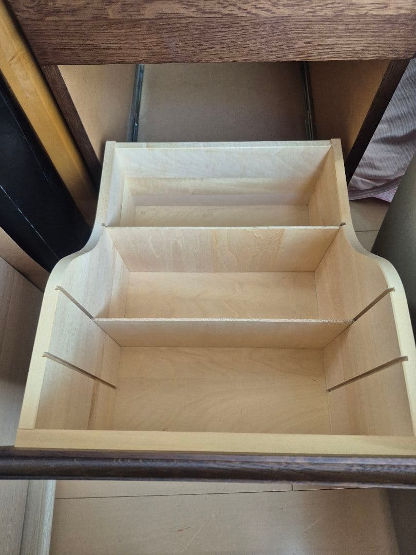 Karimoku 学習机のワゴンのみ モカブラウン色