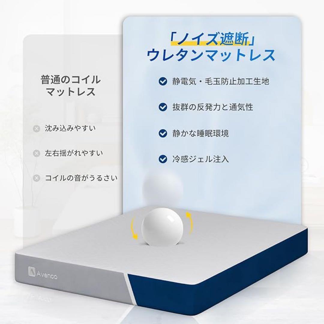 マットレス シングル 高反発マットレス 極厚20cm ウレタンマットレス