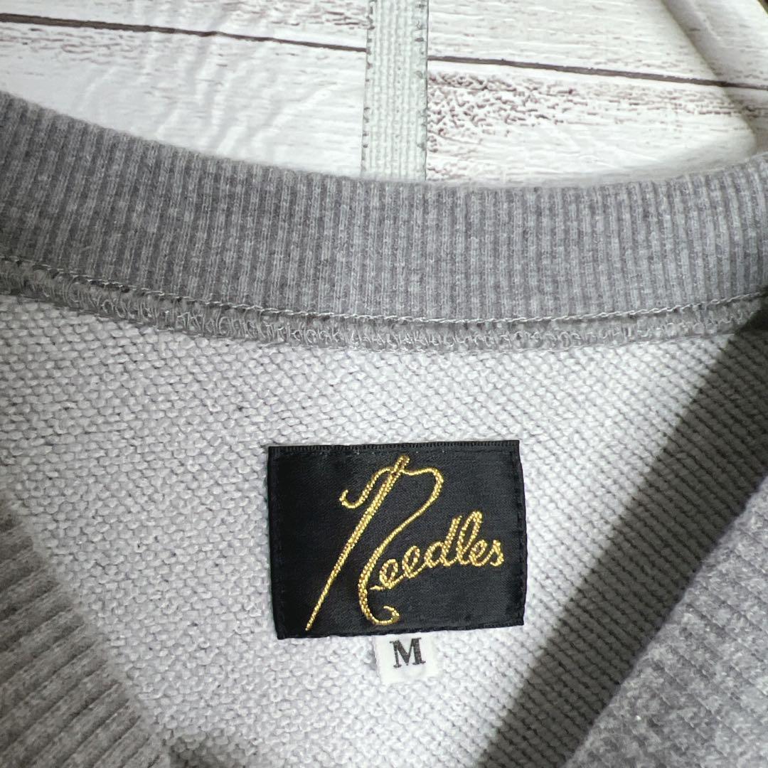 【入手困難!!】ニードルス ✈︎刺繍 ノースリーブ スウェット ワンポイント