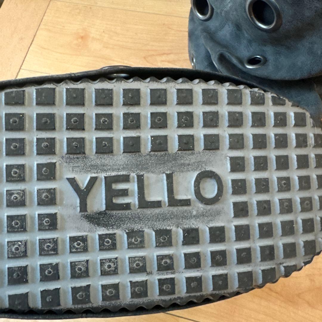 YELLO SHORT BOOTS ブラック L(24.5)