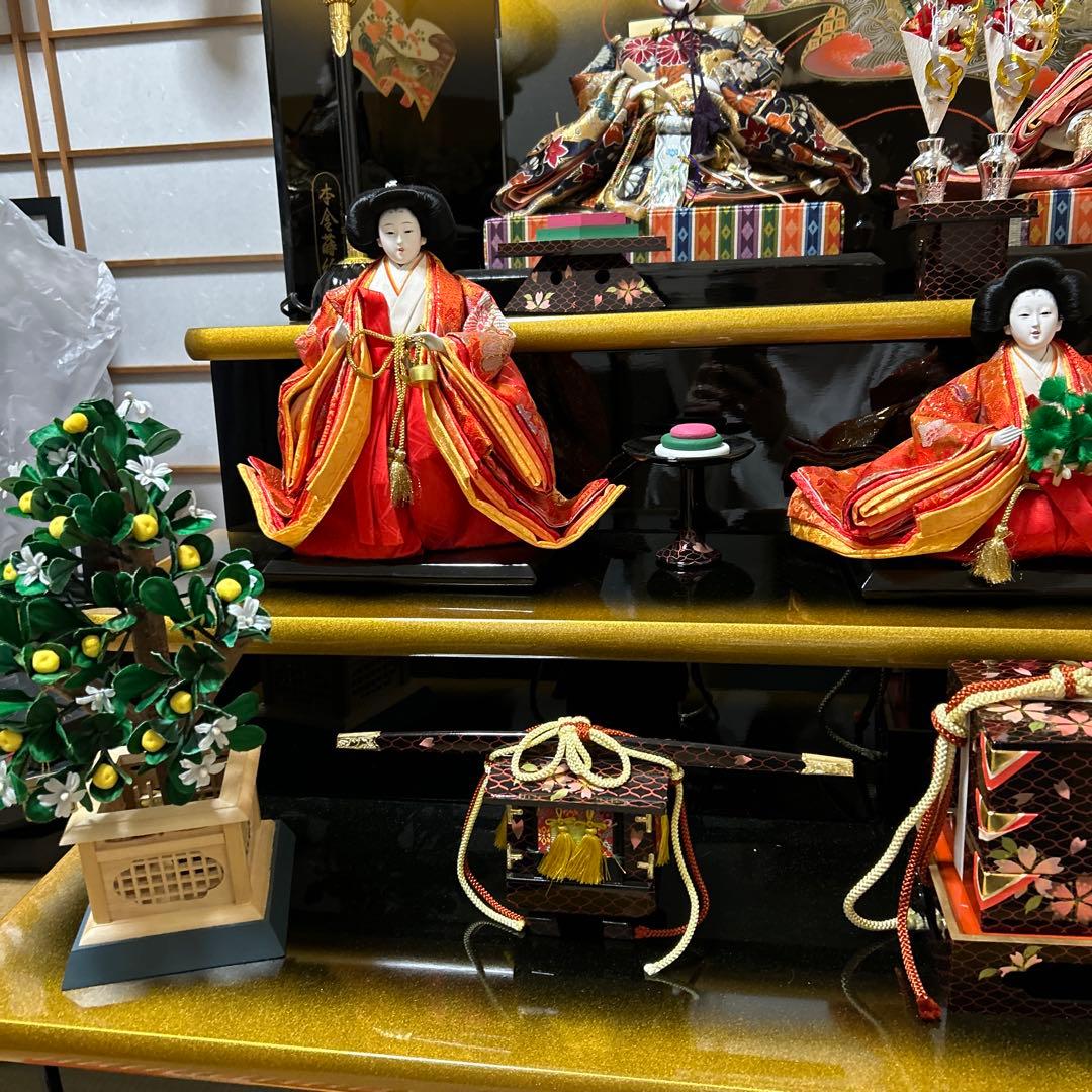 三段飾り雛人形セット