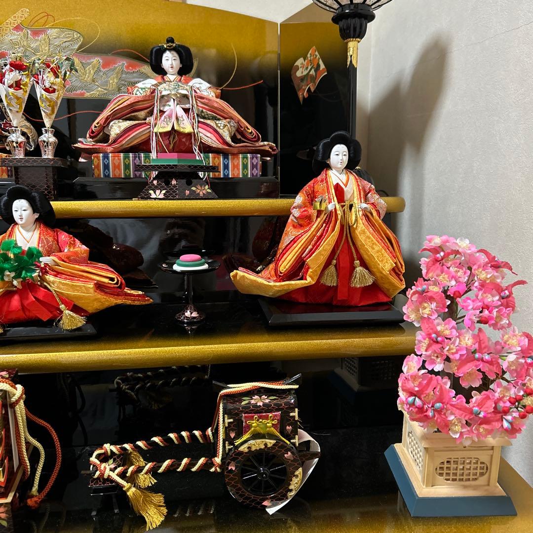 三段飾り雛人形セット