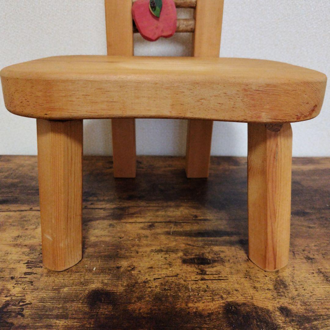 木製 プランタースタンド プランター置台 花台 りんご 置物