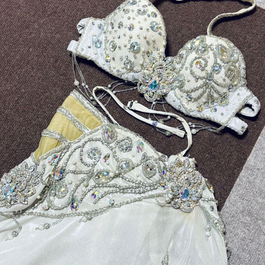 ベリーダンス衣装 fig シルバー オリエンタル エジプシャン