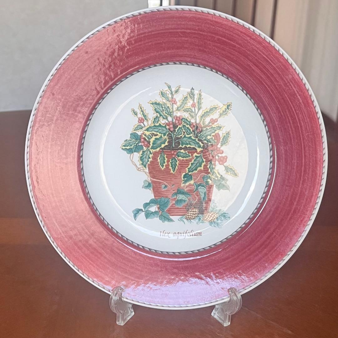 【希少品】英国製　ウェッジウッド★サラズガーデン★クリスマス限定プレート2枚