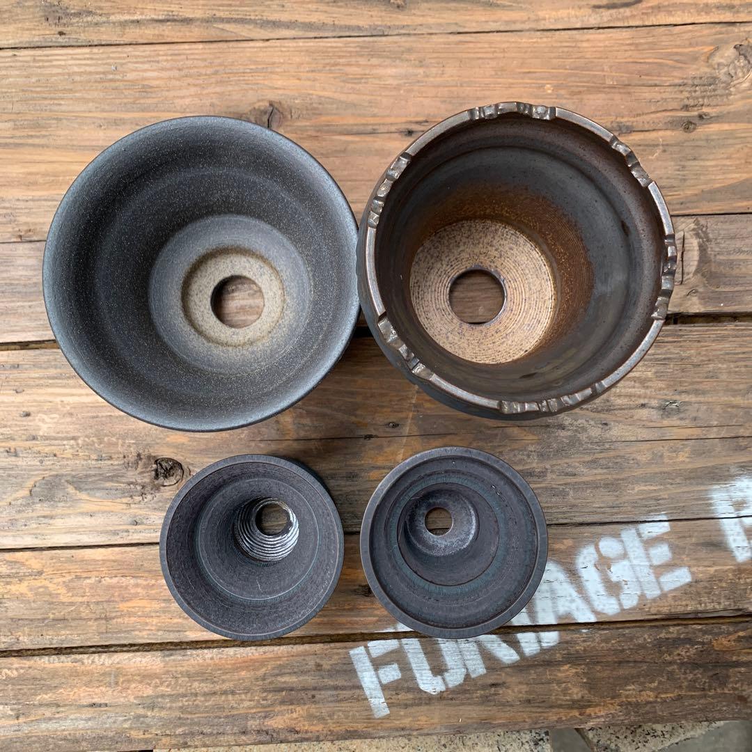 植木鉢 陶器 （塊根植物 アガベ パキプス ）