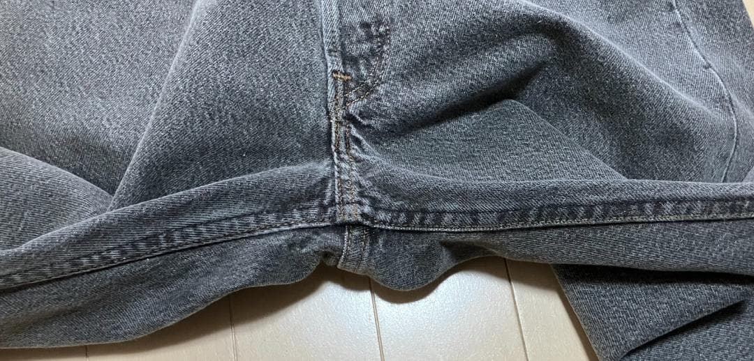 【W33 L30】Levis501 先染めブラック 80年代 アメリカ製