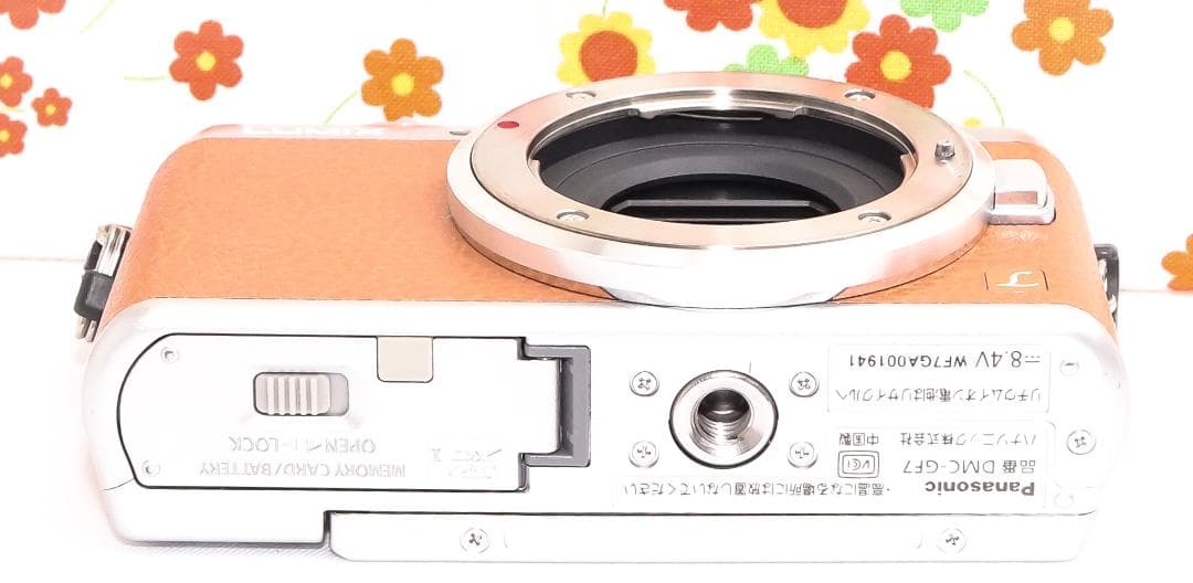 パナソニック LUMIX GF7 ☆大人気ブラウンカラー☆WIFI転送＆自撮り